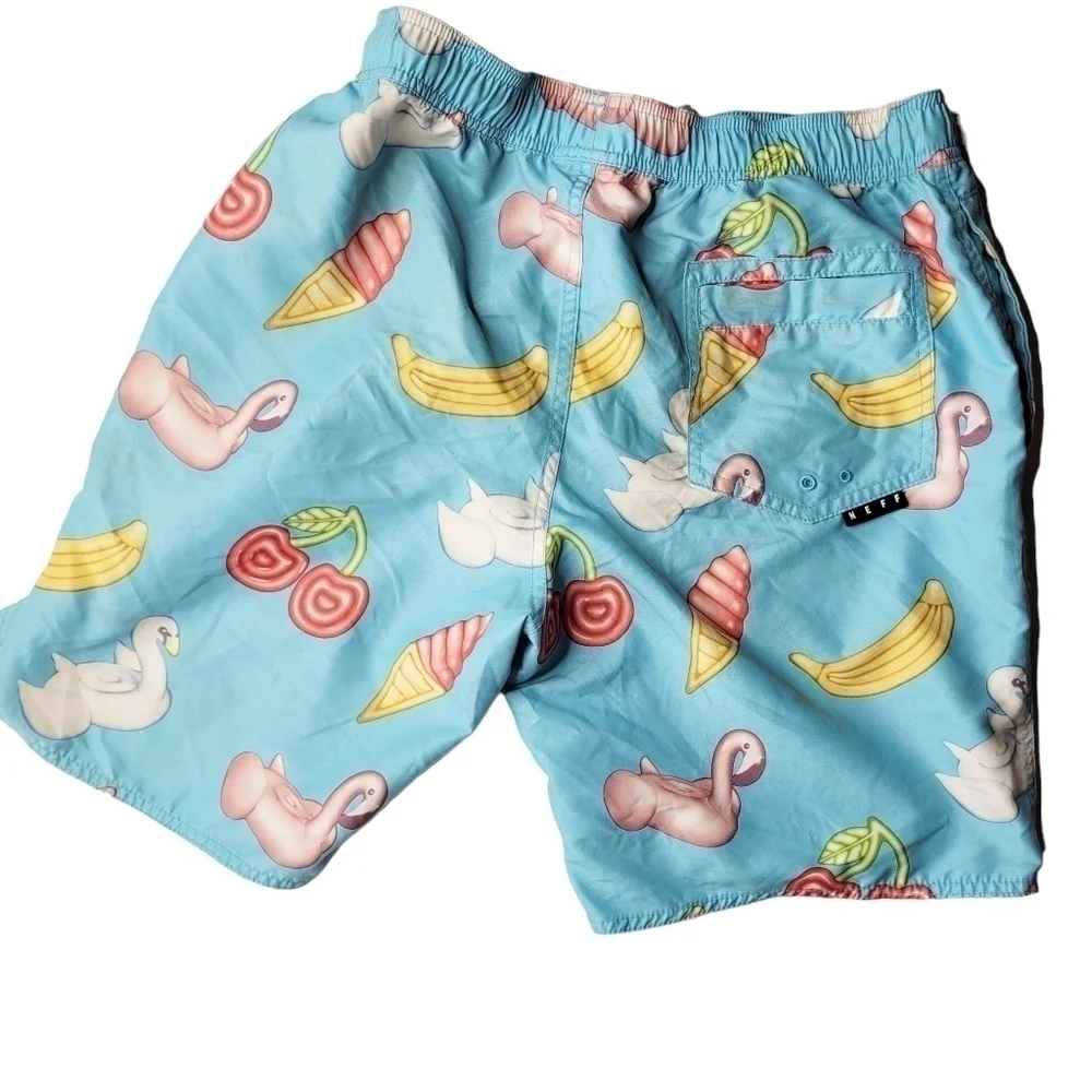 Neff Hot Tub Party Ice Board Shorts Medium